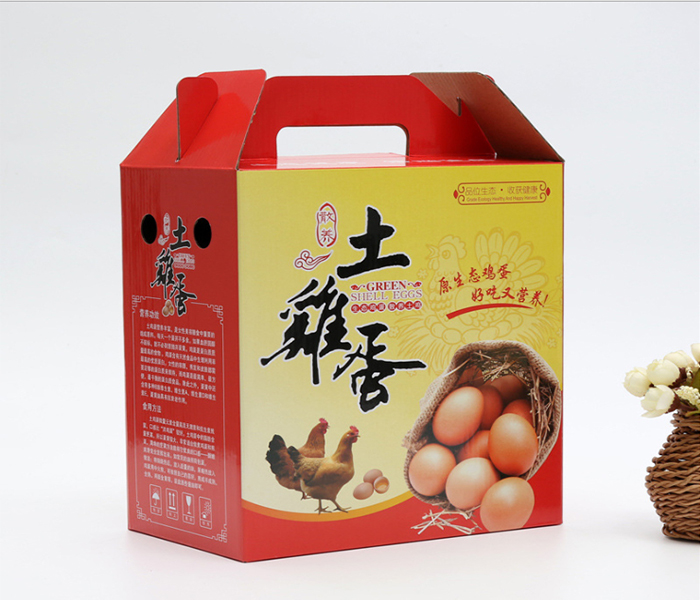 土雞蛋禮盒包裝定制！